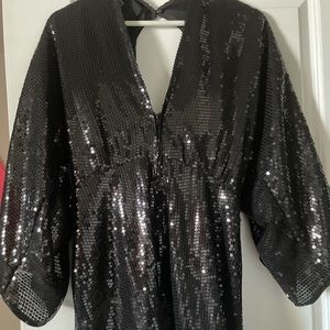 Shiny dress size 4